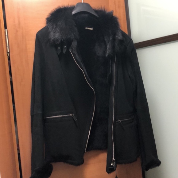 Jackets & Coats Armani Shearling Jacket Poshmark